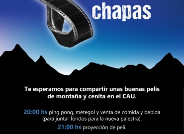 3ra EDICIÓN DE CINE A LAS CHAPAS