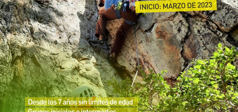 ESCALADA DEPORTIVA ESCUELA ANUAL 2023